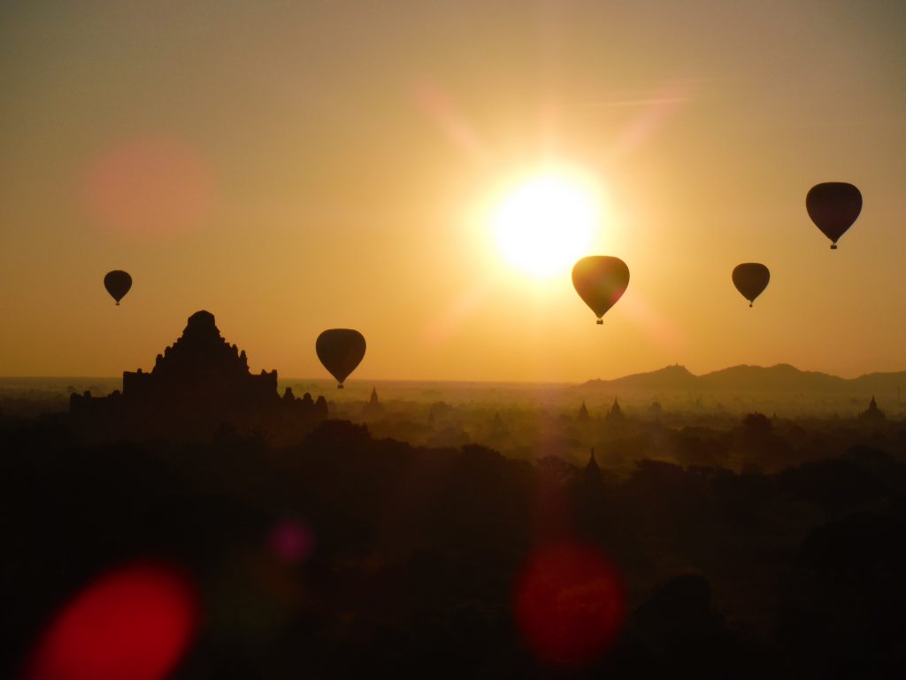 Bagan reisroute Myanmar