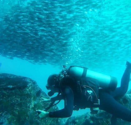 San Cristobal Galapagos reisroute duiken
